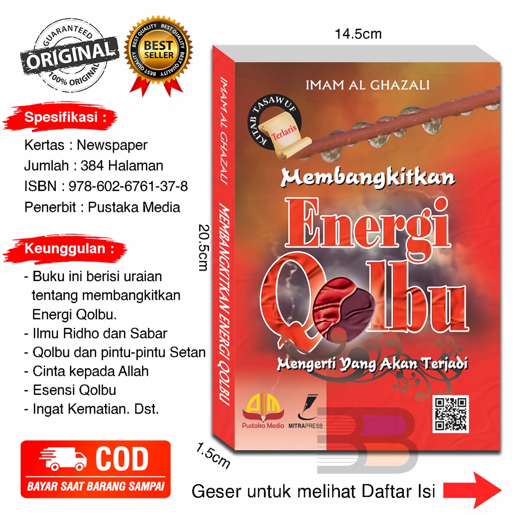 Buku Agama Islam Membangkitkan Energi Qolbu Mengerti Yang Akan Terjadi