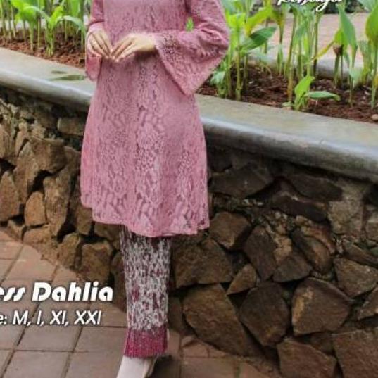 ◌ KEBAYA MODERN DRESS DAHLIA/kebaya terlaris / kebaya brokat /kebaya kurung ◊
