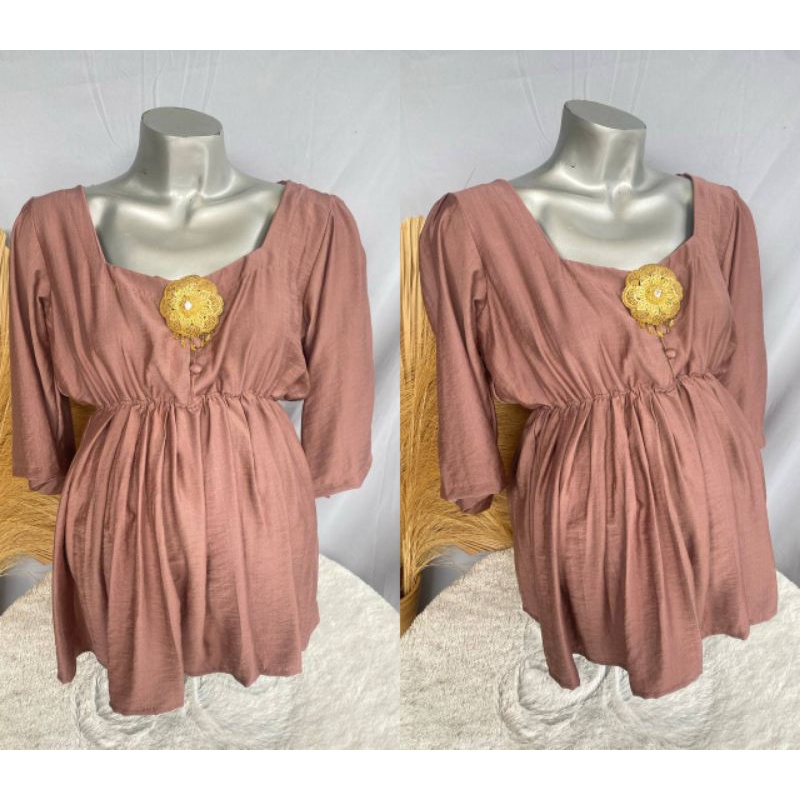 Kebaya Bali By Ani Kebaya Hamil Linen Halus