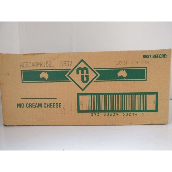 

[BULK] Murray Goulburn Cream Cheese / Krim Keju - 10KG