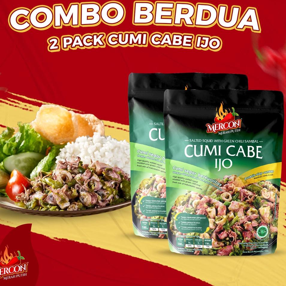 

Terbaru 3.3 Mercon Merah Putih - Hemat Combo Berdua || 2 x Cumi Cabe Ijo