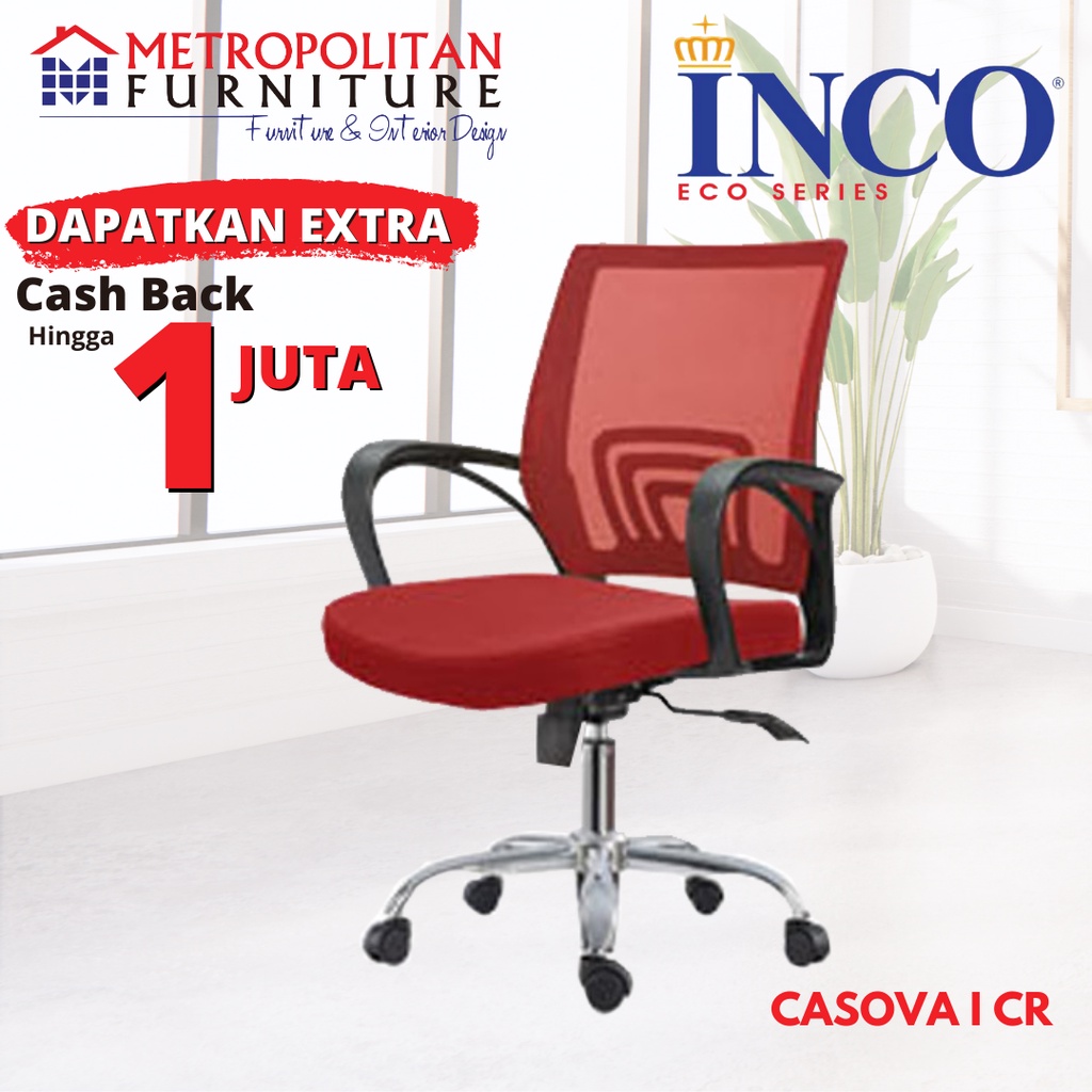 Kursi Kantor Indachi Inco Bangku Kerja Office Chair Casova I