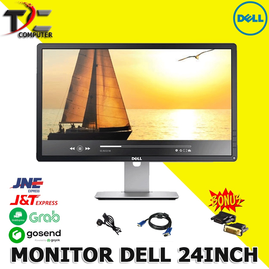 Monitor LED &quot;24INCH / monitor komputer