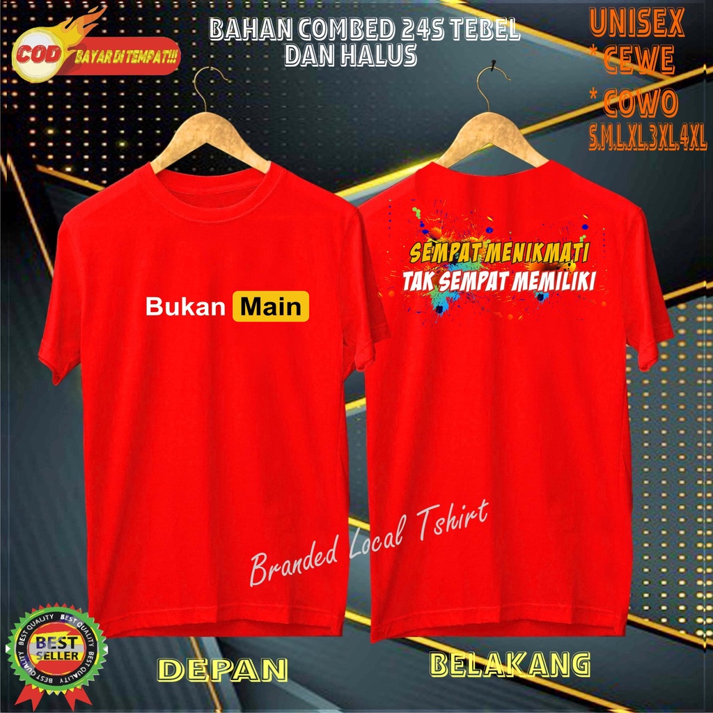 APPS Promo Diskon Kaos DB DTF SMPAT MENIKMATI Kaos Terlaris Kualitas Terjamin/Kaos Murah /Pakaian Pria pakaian Wanita/Kaos Distro Pria Kaos Promo/Best Seller