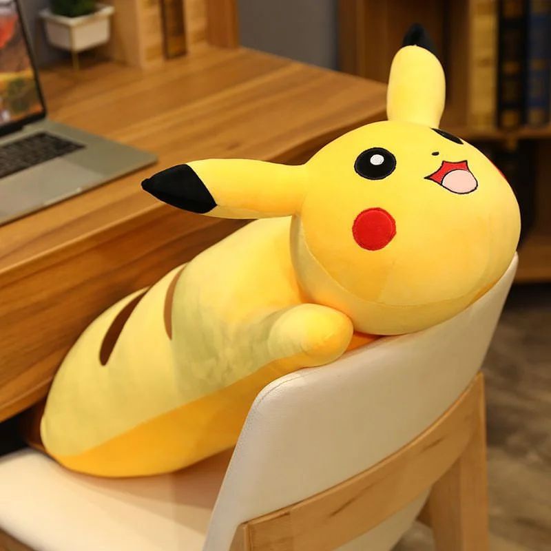 Guling Pikachu 40 cm Boneka Kucing Boneka Pokemon lucu hadiah ulang tahun anak murah