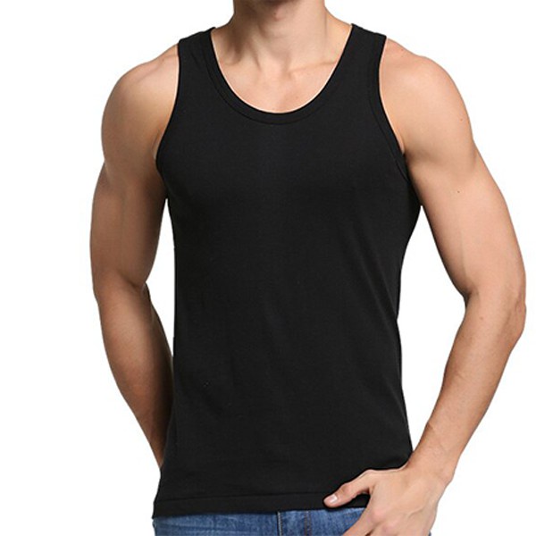 AGREE - Singlet Pria Polos Tanpa Lengan Kaos SG-SA003 TOKO KEANULOVA