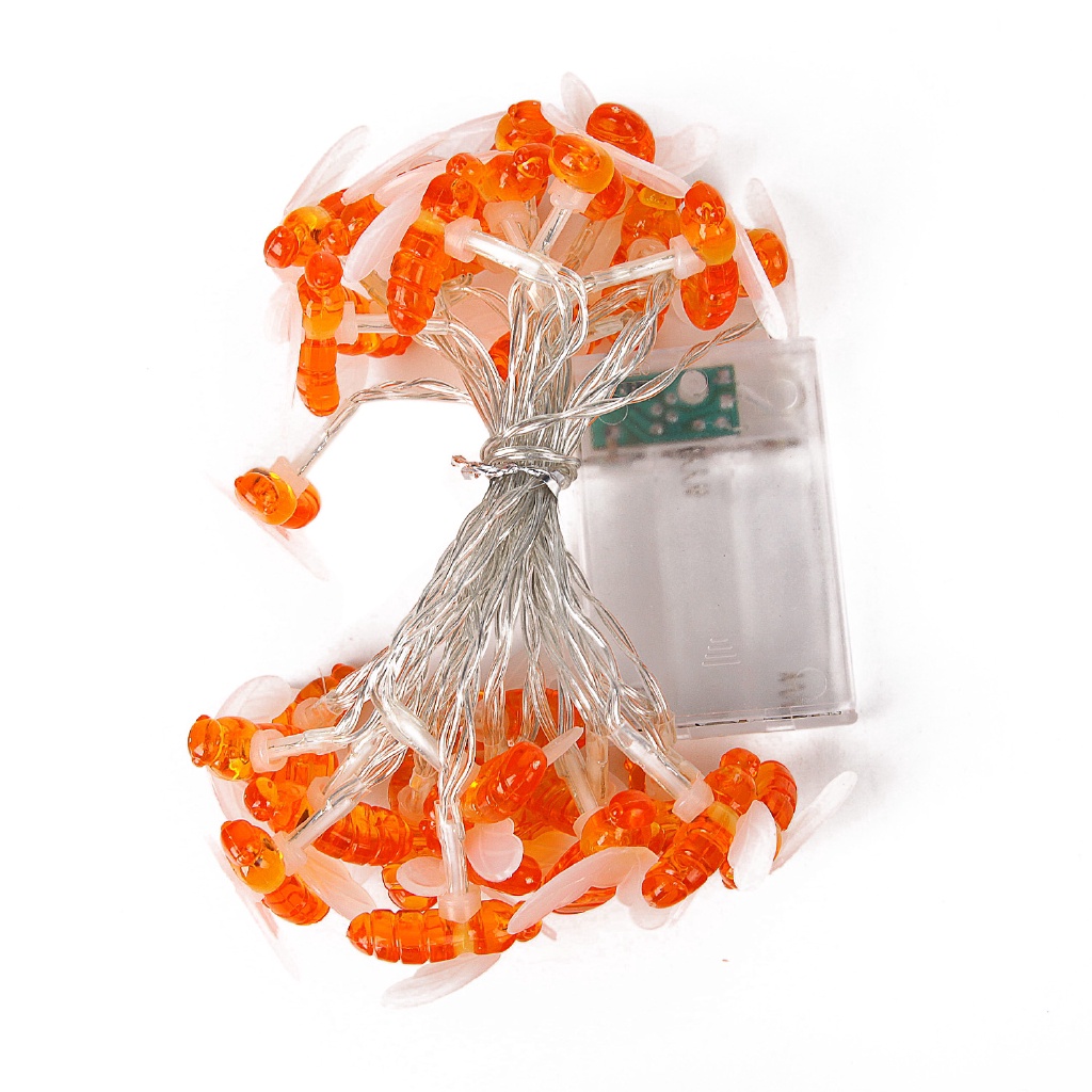 Hot Sale/Lampu String Led Tenaga Baterai Honeybee Fairy String Lights Indoor Pesta Pernikahan Taman Dekorasi