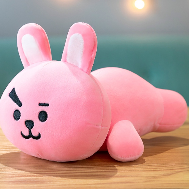 30cm/20cm/10cm BTS Plush Gantungan Kunci Hewan Boneka Ransel Liontin Mainan Fans Hadiah