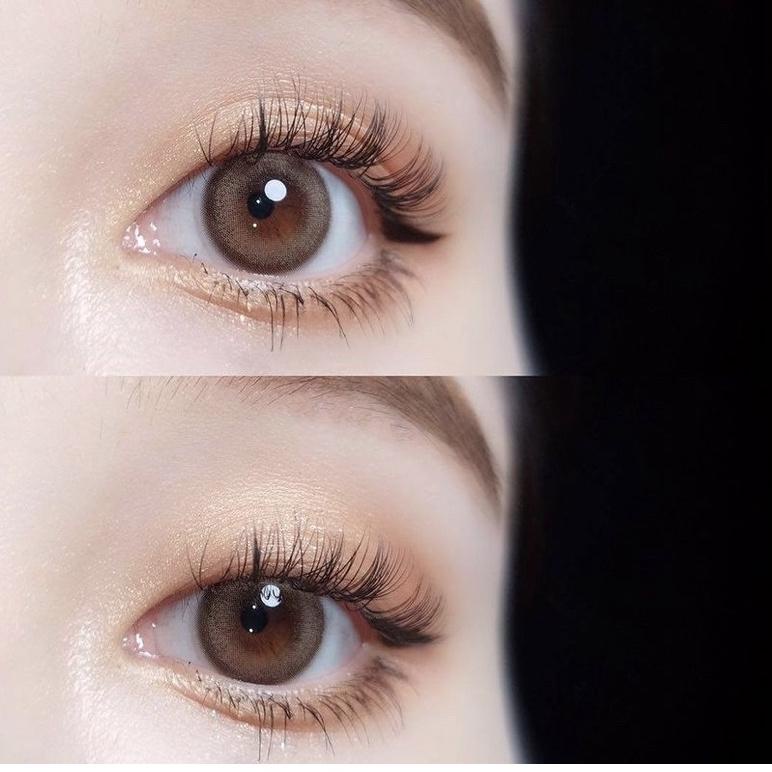 STOK TERBATAS SOFTLENS RECIPE CHOCO BROWN / bisa minus