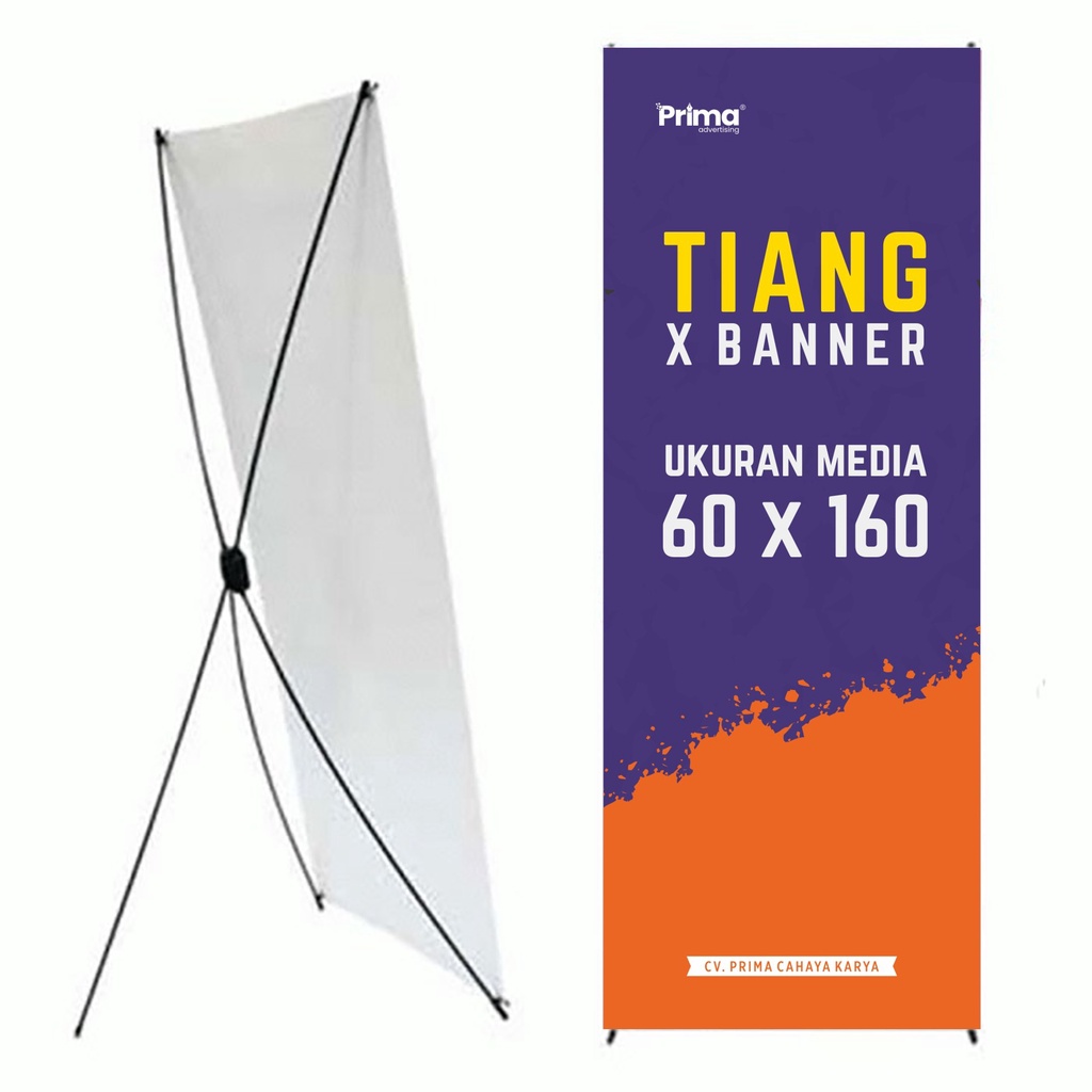 Tiang Rangka X-Banner