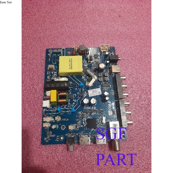 MB Mainboard Mesin TV POLYTRON PLD32TV0755B PLD32TV0755 32TV0755B 32TV0755