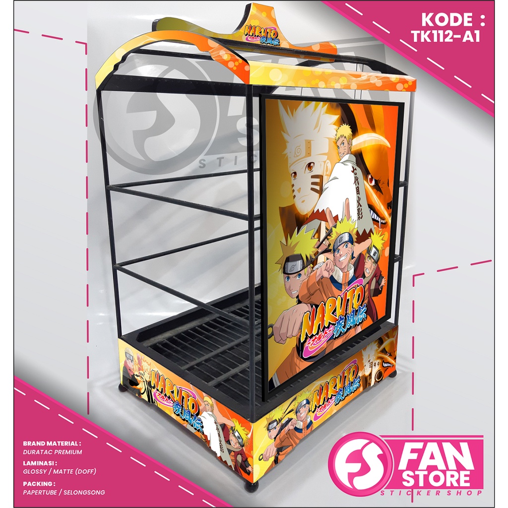 Stiker Decal SANGKAR KOTAK Sangkar EBOD JAYA Variasi HOLOGRAM Sangkar Oriq CUSTOM