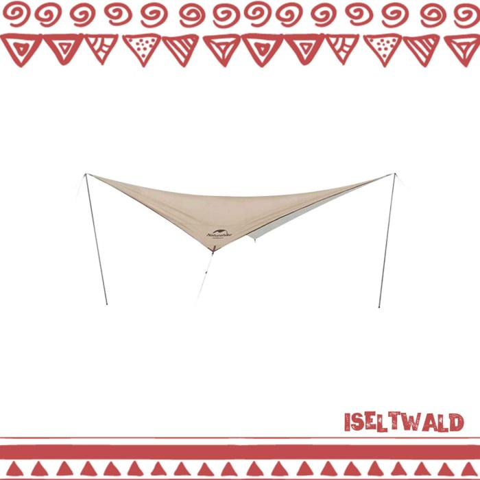 Tenda Canopy Naturehike CNH22ZP009 Rhombic Tarp Silver Coating