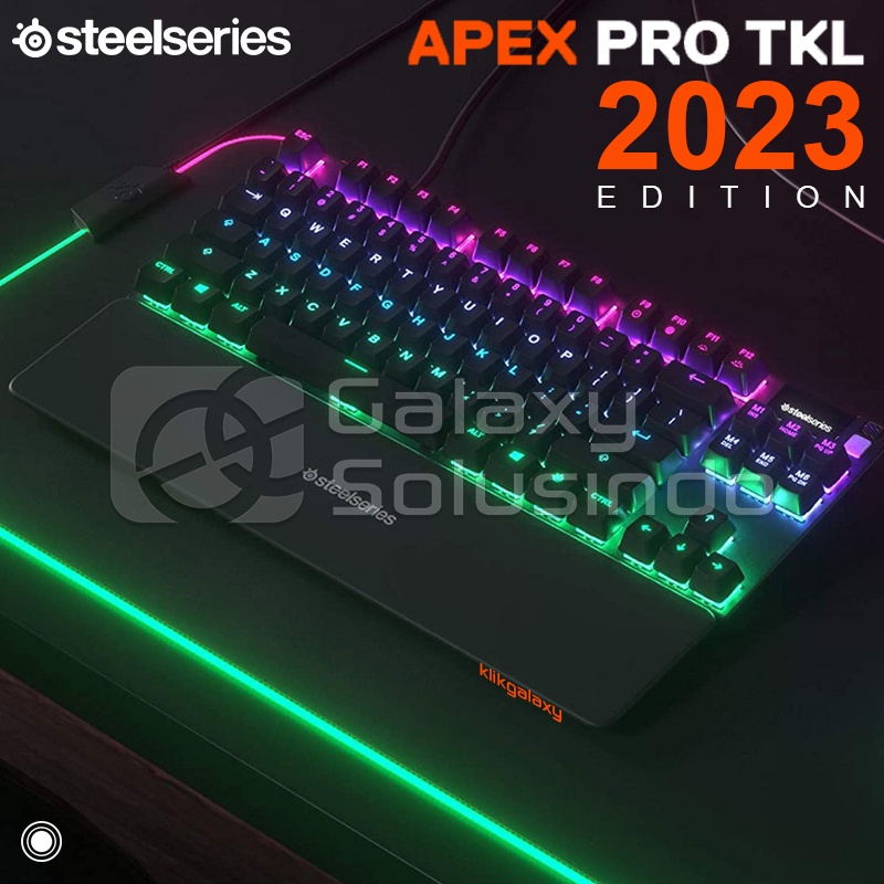 Steelseries Apex PRO TKL RGB Gaming Keyboard - OmniPoint 2.0 adjustable switches