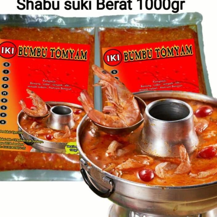 

❉ Bumbu tomyam 1kg | bumbu shabu suki | bumbu steamboat | tomyam | ikishabuyaki | perencah tomyam ✲