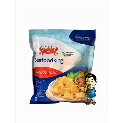 

Seafood King Fried Seafood Tofu- Olahan bentuk Tahu 200 g