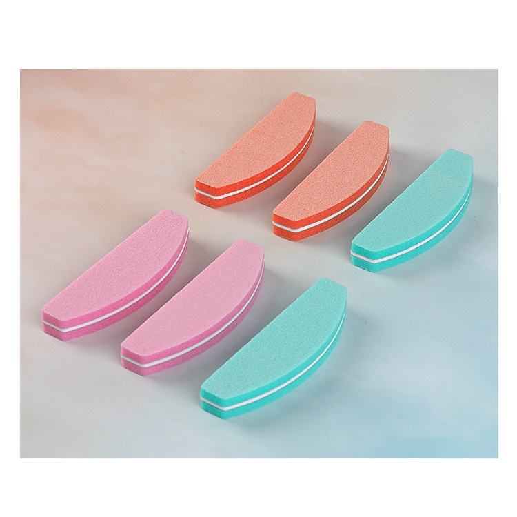 [ COD ] KIKIR BUFFER SPONGE MINI/NAIL POLISH SANDING/BUFFER STRIPS NAIL DOUBLE SIDED MINI NAIL FILE