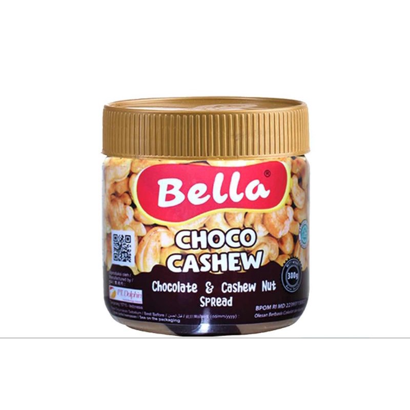 

Bella Spread choco cashew 300g selai cokelat chocolate mente