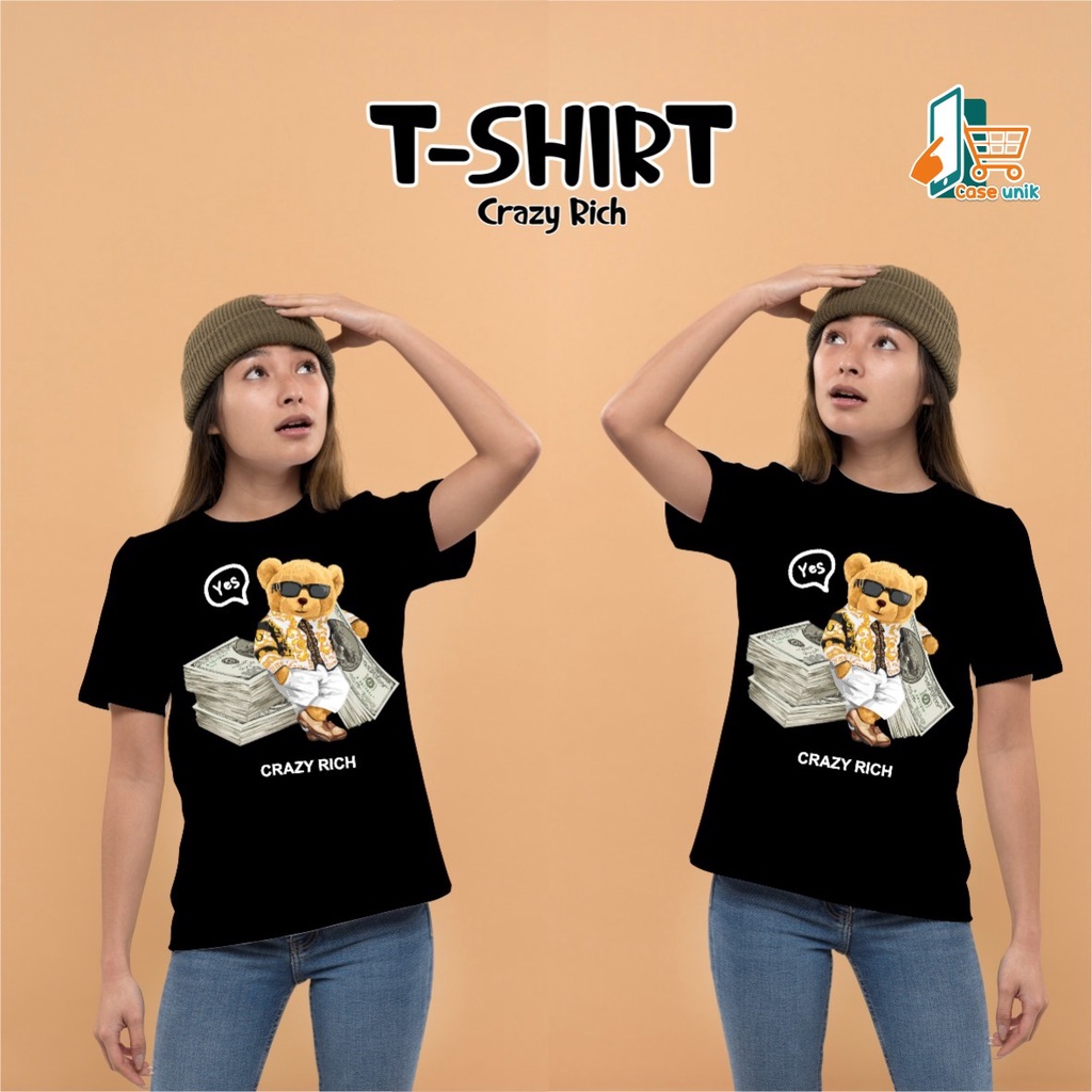 BAJU KAOS SHIRT PRIA WANITA UNISEX STREETWEAR KAOS SURFING PAKAIAN ATASAN CEWEK COWOK TSHIRT CS4811