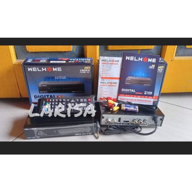 WELHOME DVB T2-02EWS READY
DIGITAL TERRESTRIAL RECEIVER
