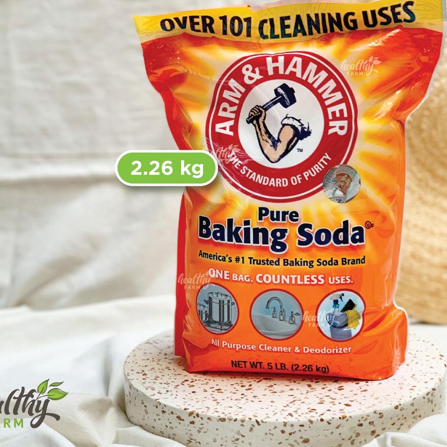 

♢ Baking Soda / Soda Kue Arm and Hammer USA 2.26 kg ❇