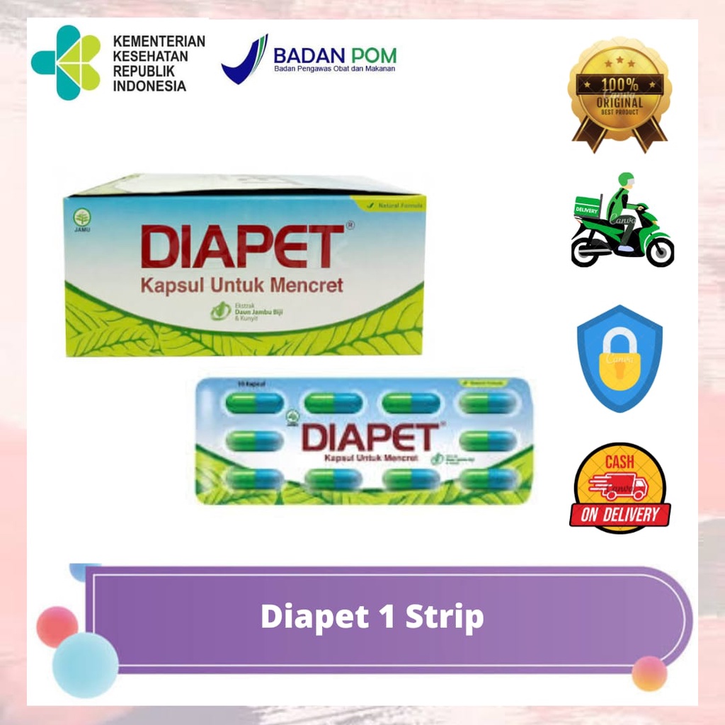 DIAPET OBAT DIARE AMPUH