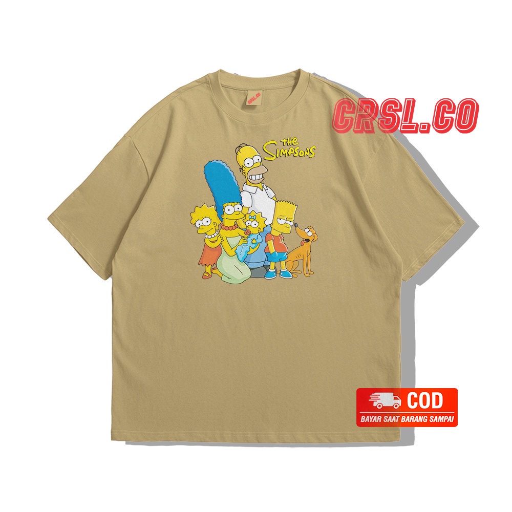 KAOS OVERSIZED THE SIMPSONS // KAOS TOY STORY DEWASA // M-XXL