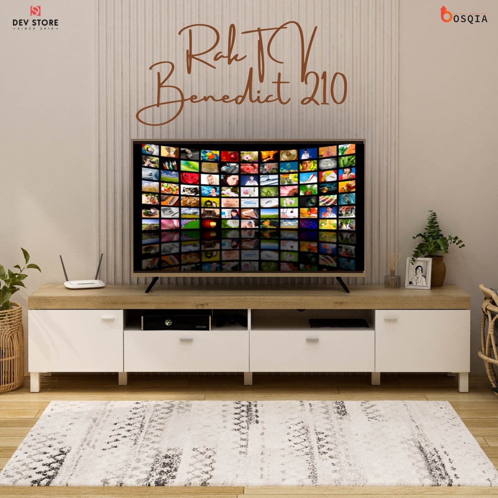 Rak TV / Meja TV / Meja TV Panjang / BENEDICT TV210