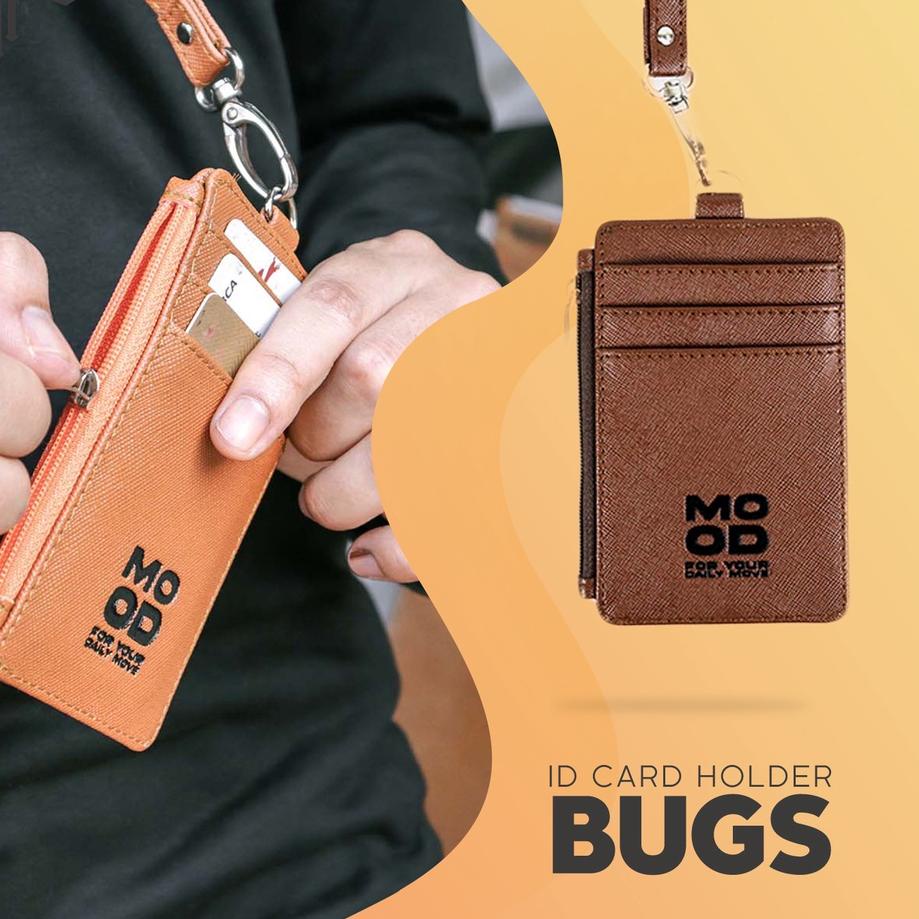 

FLASH SALE ID CARD HOLDER NAME TAG - BUGS POCKET by MOOD ADVENTURE serbuuu !