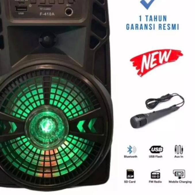 ✽ Speaker Bluetooth XTM-8118/ST-5001 Bonus Mic karaoke player FM Radio digital ➻