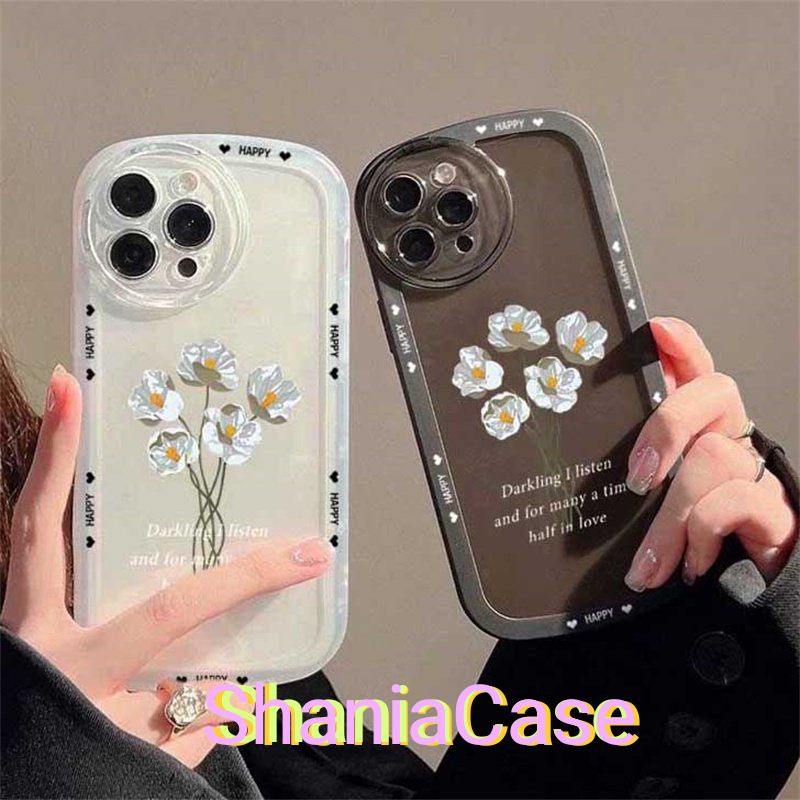 Soft Case IMPORT Bahan Silikon Desain tulip Untuk VIVO Y33S Y21T Y21S Y33S Y11 Y12 Y15 Y17 Y12S Y15S