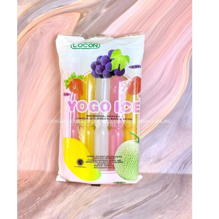 

Terbaru Cocon yogo ice 450 gr isi 10 / es bon bon / es aneka buah / es buah / es lilin
