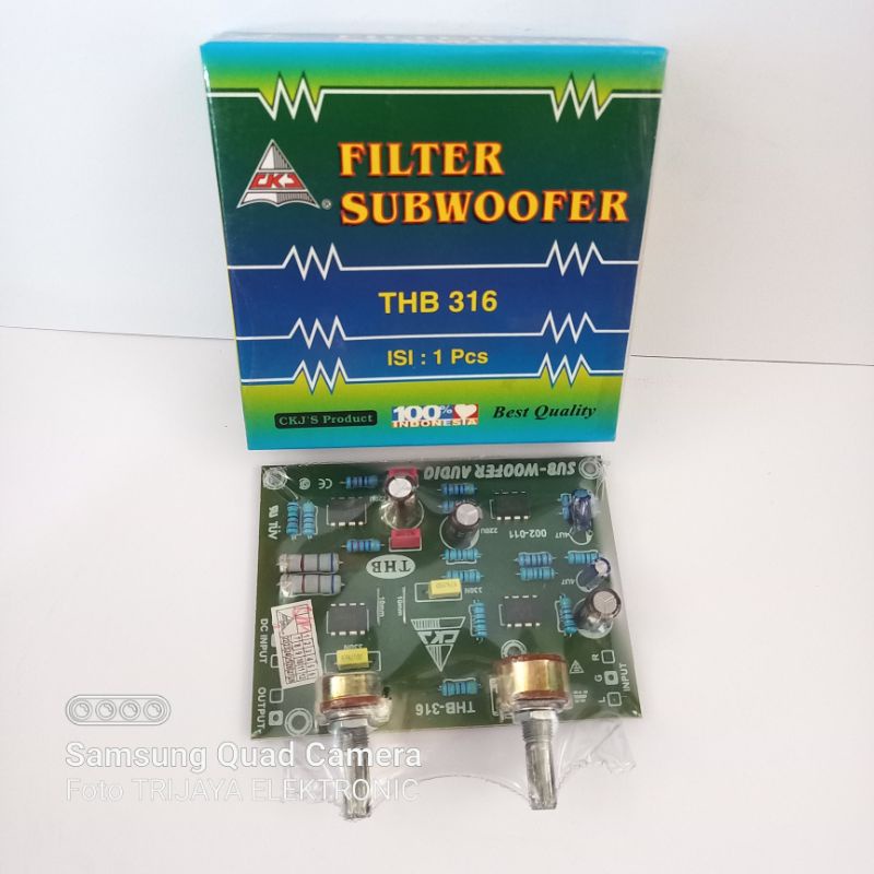 KIT FILTER SUBWOOFER CKJ THB 316