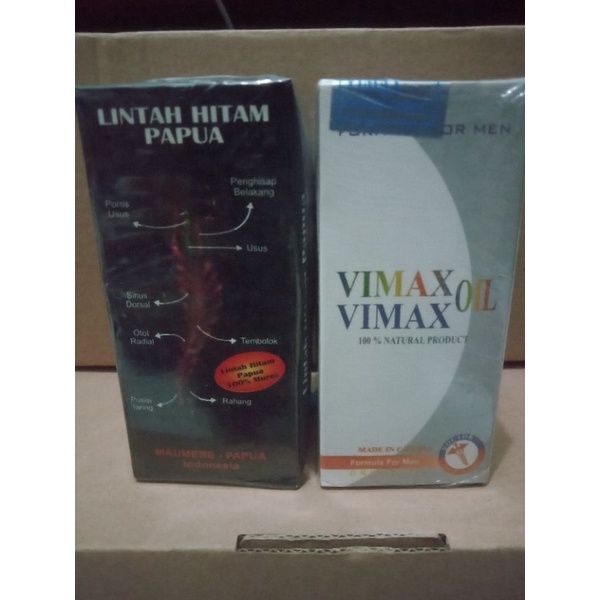 Minyak Lintah Papua dan Vimax Oil Asli 100%