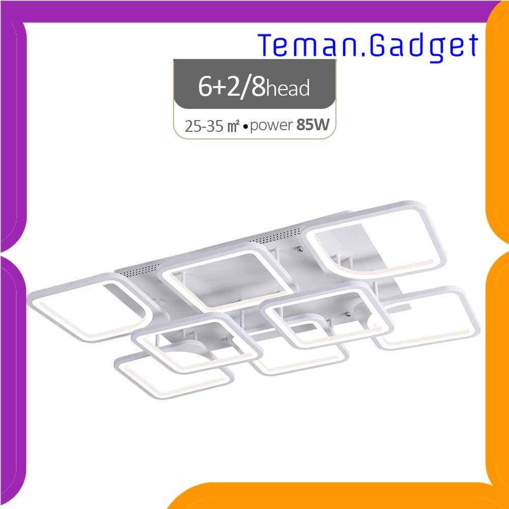 TG-LMP IRALAN Lampu Plafon LED Modern Chandelier Dimmable 85W 3 in 1 Color - 8626