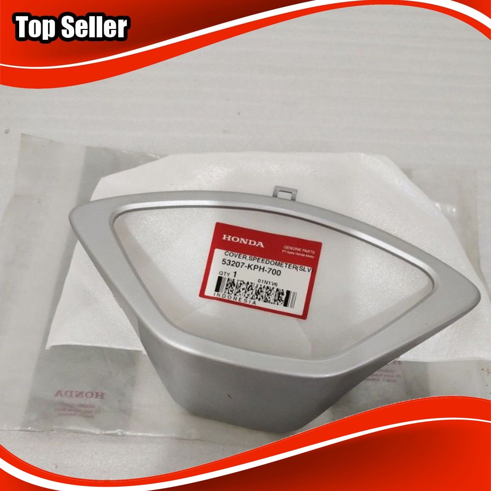 Cover list speedometer spedo Speedo spido Honda Supra 125 silver ORIGINAL 53207-KPH-700 Promo Harga 