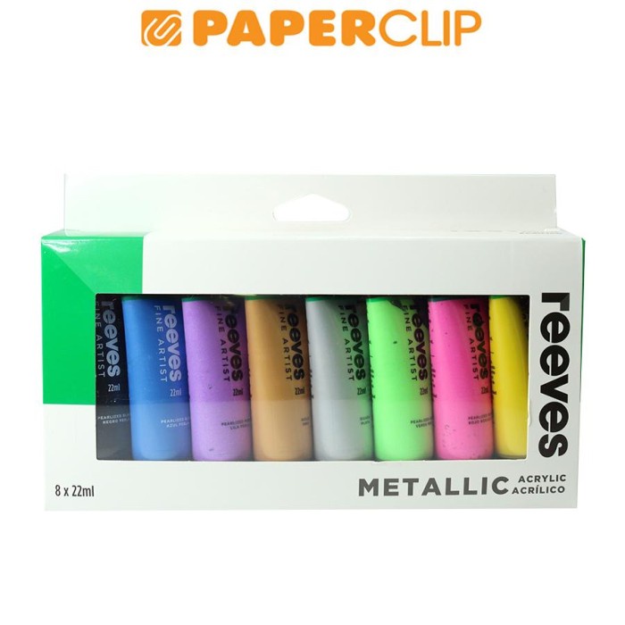 

Cat Acrylic Reeves Metallic 8X22Ml 0053390