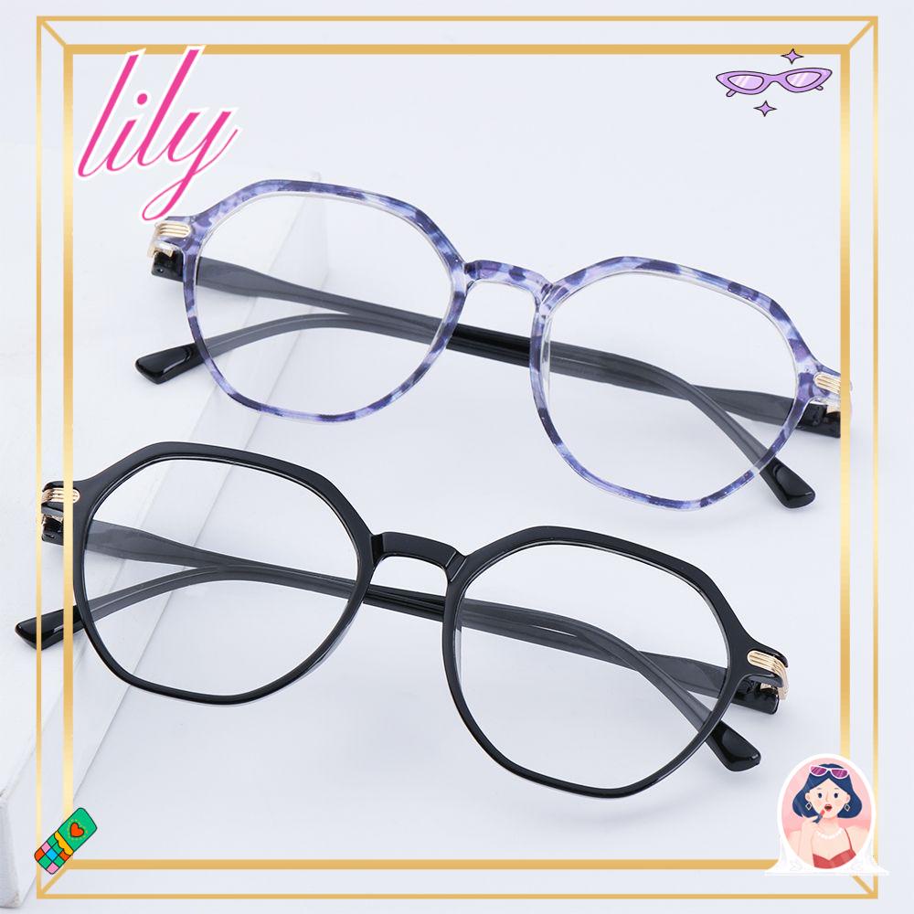 Lily Kacamata Baca Pria Wanita Portable Elegan Vintage Ultra Ringan Frame