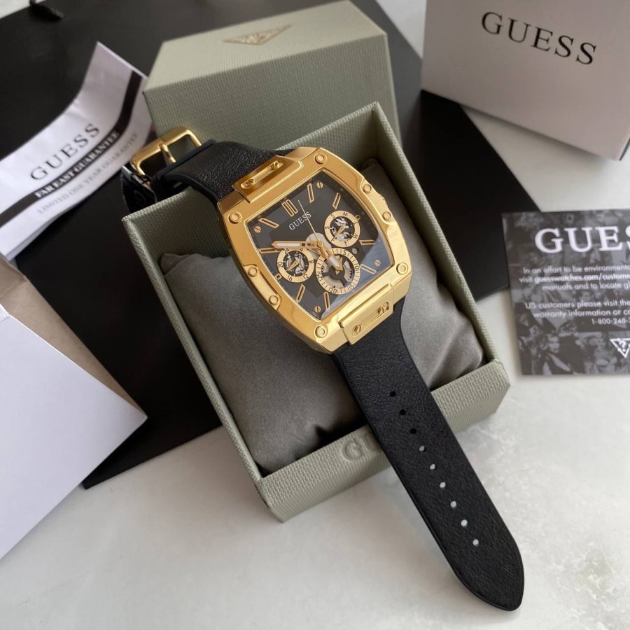 promo GUESS ORIGINAL GW0202G1 leather Rubber GW0202G1 Garansi Resmi