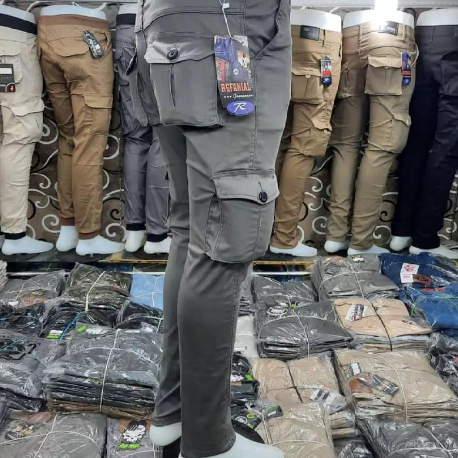 ▲ CELANA CARGO PANJANG PRIA CELANA GUNUNG PANJANG CELANA PDL PANJANG CELANA BANYAK KANTONG PRIA ♩