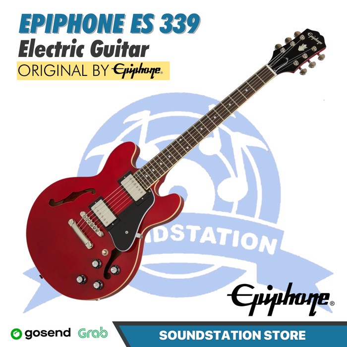 EPIPHONE ES339 Semi Hollow Body Electric Guitar | Gitar Listrik ES 339