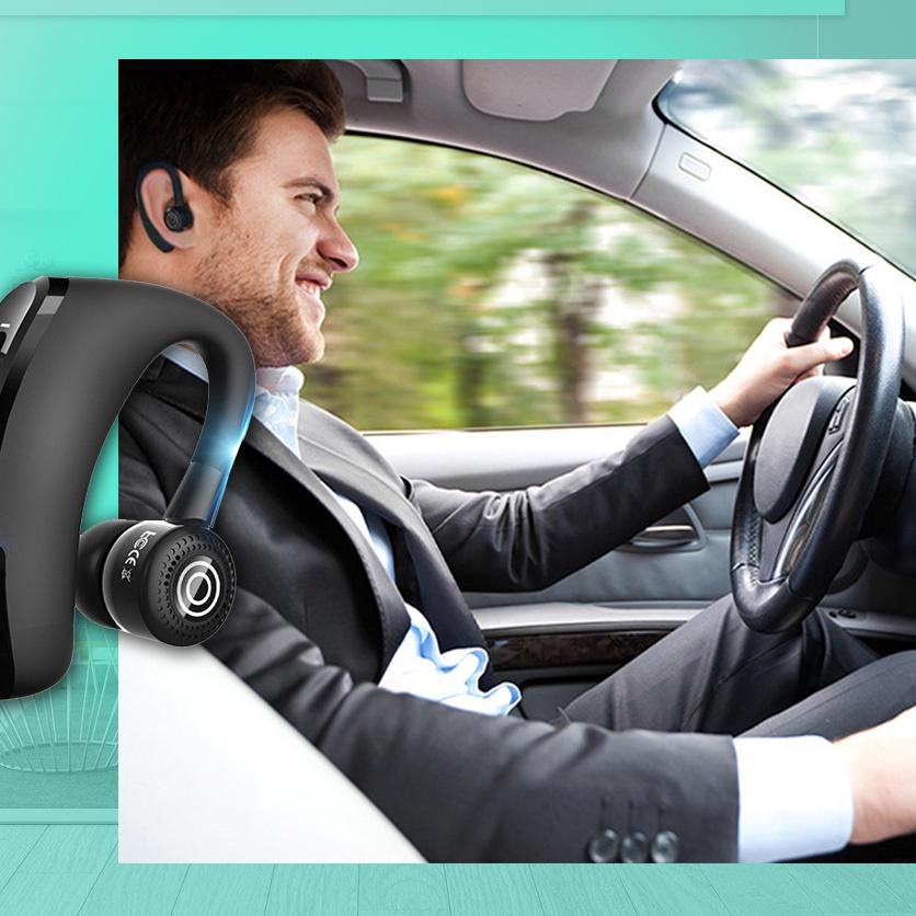 ● Headset Bluetooth voyager V9 Wireless Hands-free Earphone with Mic Control ♠