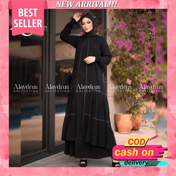 Terbaru Gamis Abaya Turkey Turki Warna Coksu / Mocca - Rosegold Gamis Abaya Wanita Terbaru Baju Gami