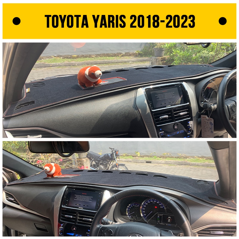 BELI 1 DAPAT 4 | Cover Dashboard Mobil TOYOTA ALL NEW YARIS GEN3 2018-2023 Pelindung Dasbor - Alas T