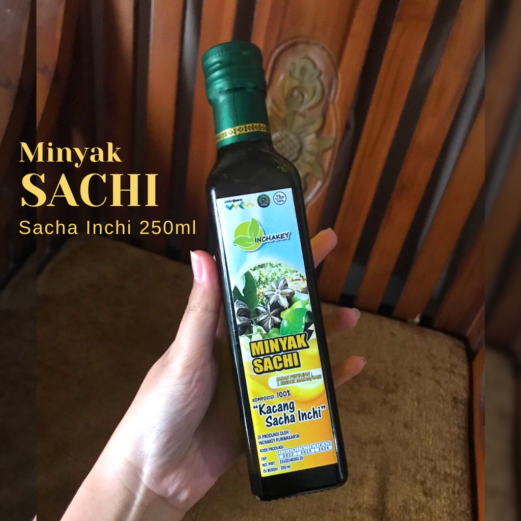 

Minyak Sacha Inchi Murah Berkualitas Bagus Asli Kacang Sacha Herbal 250ml Premium