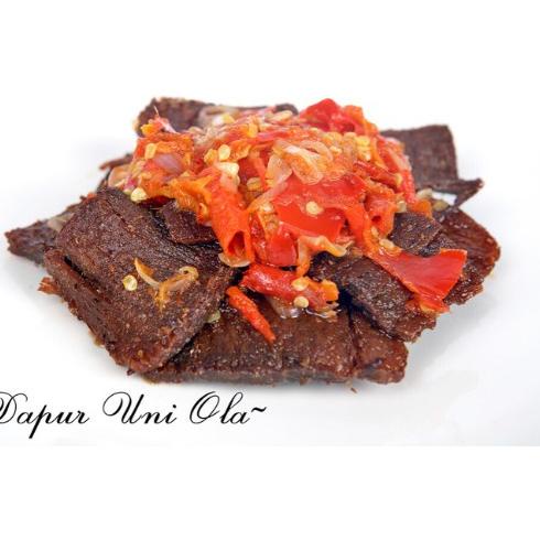 

► DENDENG BALADO CRISPY 250 GR ❅