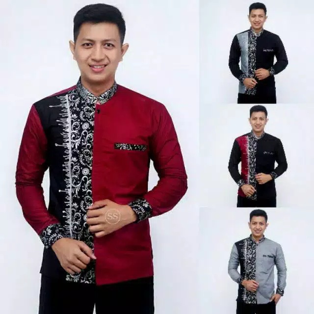 Baju koko pria dewasa baju koko pria lengan panjang terbaru best seller