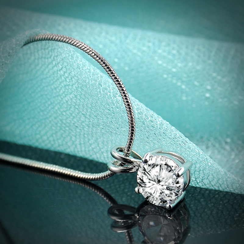 Woman Fashion Mewah Besar Kristal Liontin Kalung Pernyataan Pernikahan Choker Perhiasan
