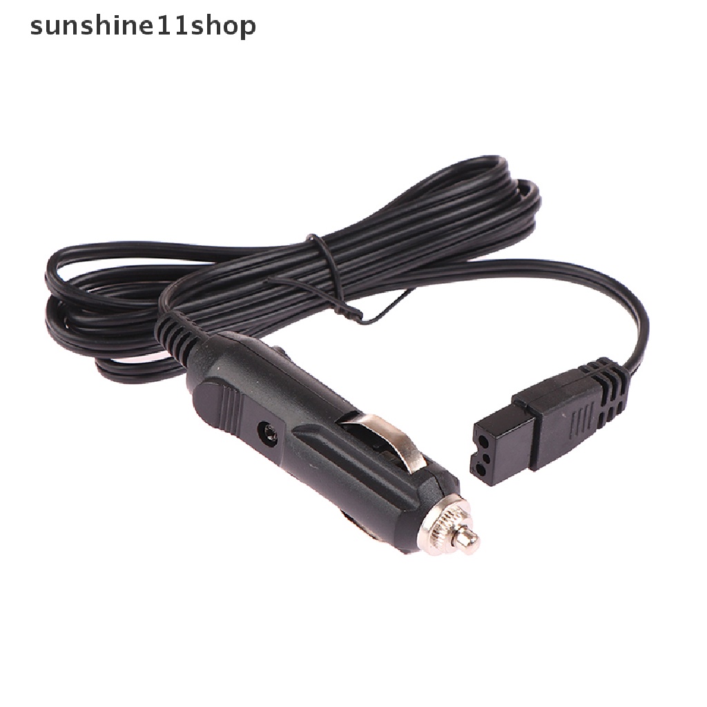 Sho 2m 12V DC Pengganti Car Cooler Cool Box Kulkas Mini 2pin Kabel Timah Colokan Kawat N