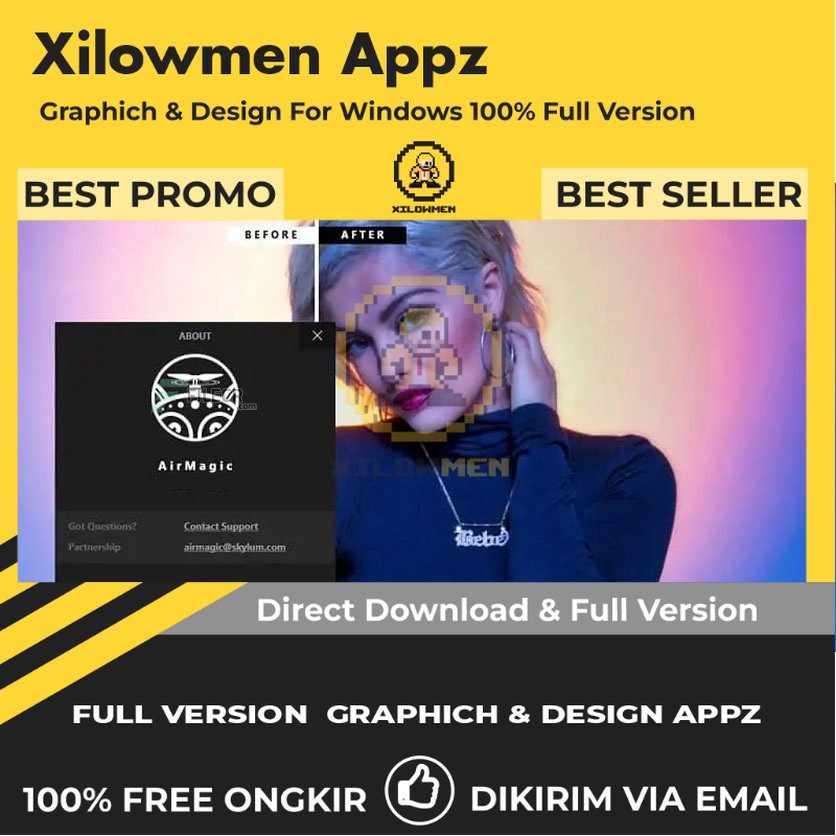[Full Version] AirMagic Creative Edition Pro Design Graphics Lifetime Win OS